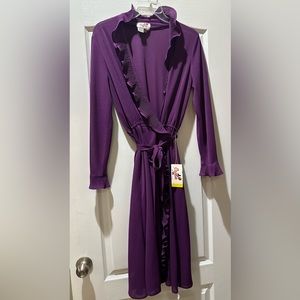 Caron of Chicago purple dress